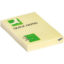 EN_Bloc de notas adhesivas quita y pon q-connect 51x76 mm con 100 hojas