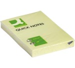 Q-CONNECT Quick Notes, ft 51 x 76 mm, 100 feuilles, jaune