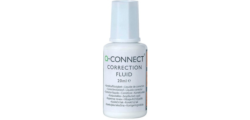 Q-CONNECT Korrekturflüssigkeit Flasche 20 ml