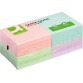 Q-CONNECT Quick Notes, ft 76 x 76 mm, 100 vel, pak van 12 blokken in pastelkleuren