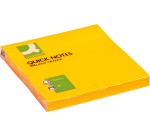 Q-CONNECT Quick Notes, 76 x 76 mm, 80 Blatt, Neonorange
