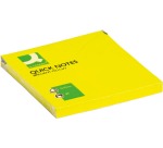 Q-CONNECT Quick Notes, ft 76 x 76 mm, 80 feuilles, jaune néon