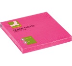 Q-CONNECT Quick Notes, ft 76 x 76 mm, 80 feuilles, rose néon