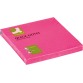 Q-CONNECT Quick Notes, ft 76 x 76 mm, 80 feuilles, rose néon