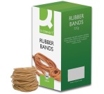 Q-CONNECT Gummibänder, Breite 1,5 mm, Länge 80 mm, Nr. 18, Box mit 500 g