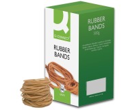 Q-CONNECT elastieken, breedte 1,5 mm, lengte 80 mm, nr 18, doos van 500 g