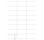 Q-CONNECT étiquettes, blanc, coins carrés, 70 x 35 mm, 100 feuilles, 24 étiquettes par feuille