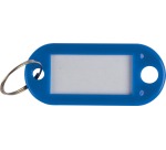 Q-CONNECT porte-clés, paquet de 10 pièces, bleu foncé