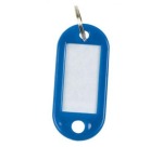 Q-CONNECT porte-clés, paquet de 10 pièces, bleu foncé