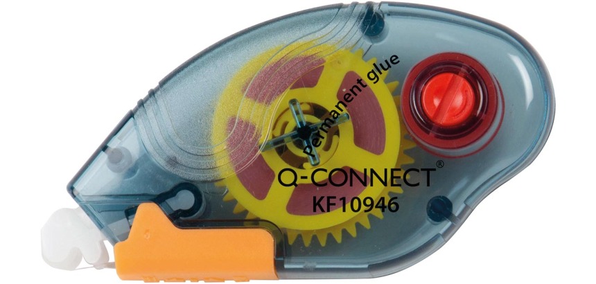 Q-CONNECT lijmroller, permanent, 6,5 mm x 8,5 m