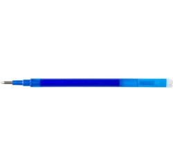 Q-CONNECT gel ink roller refill, erasable, pack of 3 units, blue
