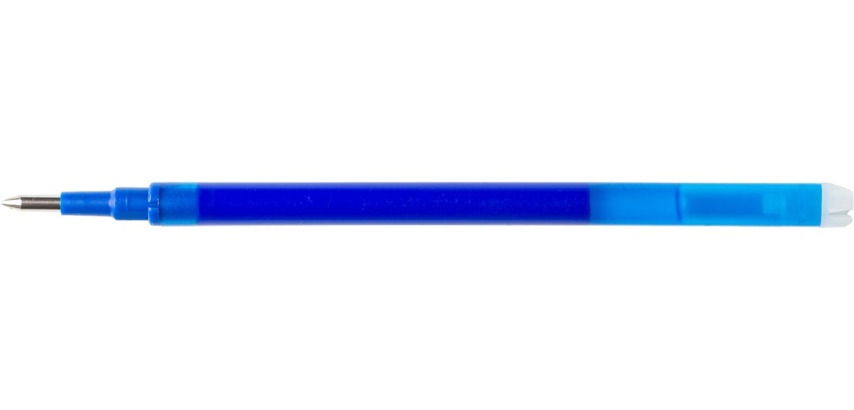 Q-CONNECT Nachfüllung Gel-Tintenroller, löschbar, 3er-Pack, blau