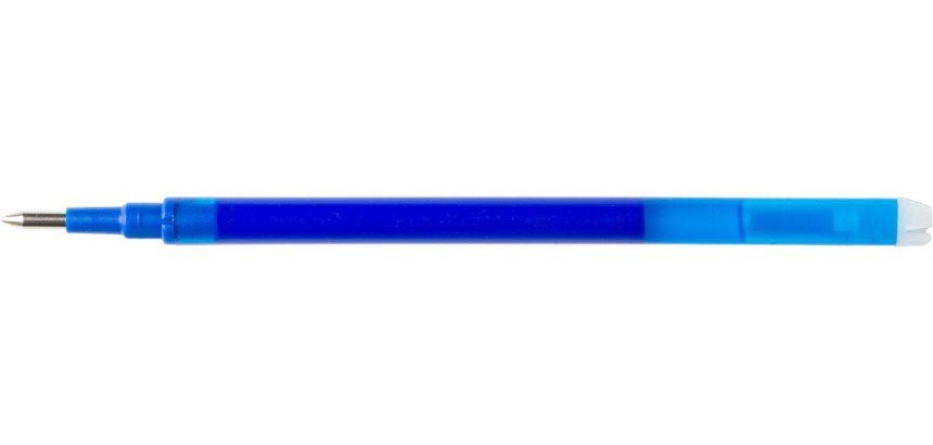 Q-CONNECT vulling gelroller, uitwisbaar, etui van 3 stuks, blauw
