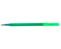 Q-CONNECT gel ink roller refill, erasable, set of 3 pieces, green