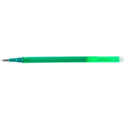 Q-CONNECT gel ink roller refill, erasable, set of 3 pieces, green