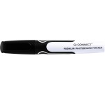 Q-CONNECT Premium whiteboard marker, 3 mm, round tip, black