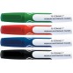 Q-CONNECT Premium whiteboard marker, ronde punt, set van 4 stuks in geassorteerde kleuren