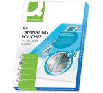 Q-CONNECT A4 Laminating Pouches 2x 175 Microns 100 Pieces