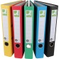 Q-CONNECT ordner, voor ft A4, uit Recycolor papier, rug van 5 cm, geassorteerde kleuren