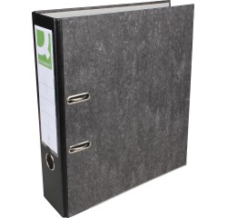 Q-CONNECT classeur, pour ft A4, marbré, dos de 8 cm
