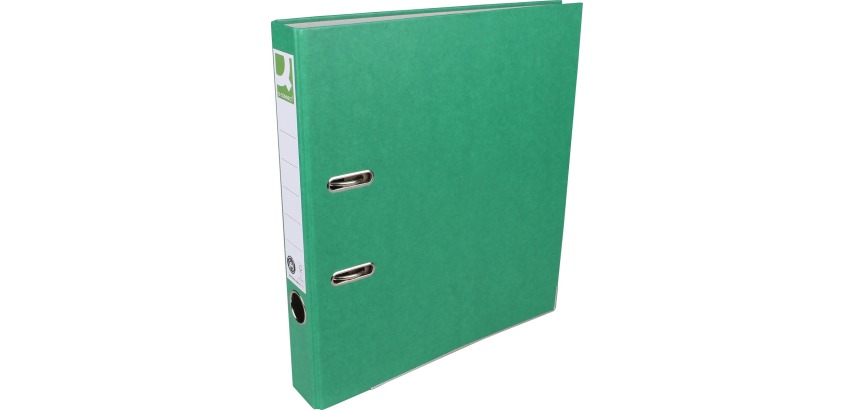 Q-CONNECT classeur, pour ft A4,en Recycolor papier, dos de 5 cm, vert