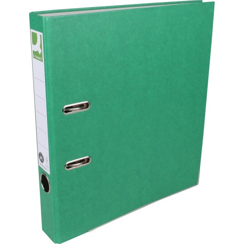 Q-CONNECT classeur, pour ft A4,en Recycolor papier, dos de 5 cm, vert