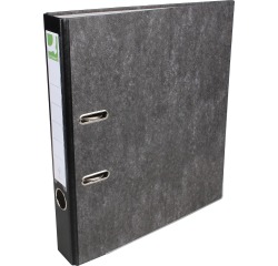 Q-CONNECT classeur, pour ft A4, marbré, dos de 5 cm