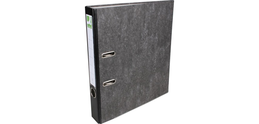 Q-CONNECT binder, for A4 size, marble pattern, 5 cm spine