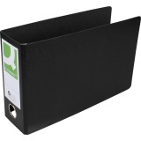 Q-CONNECT binder, for A5, cardboard, landscape, spine 8 cm, black