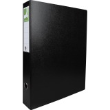 Q-CONNECT ordner, voor ft A3, uit karton, staand, rug van 8 cm, zwart