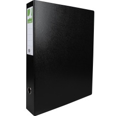 Q-CONNECT classeur, pour ft A3, en carton, portrait, dos de 8 cm, noir
