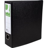 Q-CONNECT ordner, voor ft A5, uit karton, staand, rug van 8 cm, zwart