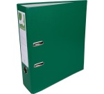 Q-CONNECT classeur, pour ft A4, en carton recouvert de PP, avec bord de protection, dos de 8 cm, vert