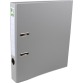 Q-CONNECT classeur, pour ft A4, en carton recouvert de PP, avec bord de protection, dos de 5 cm, gris