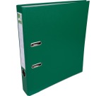 Q-CONNECT binder, for A4 size, cardboard covered with PP, with protective edge, 5 cm spine, green