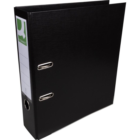 Q-CONNECT classeur, pour ft A4, entièrement en PP, dos de 8 cm, noir