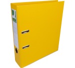 Q-CONNECT classeur, pour ft A4, entièrement en PP, dos de 8 cm, jaune