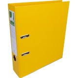 Q-CONNECT binder, for A4 size, entirely in PP, 8 cm spine, yellow