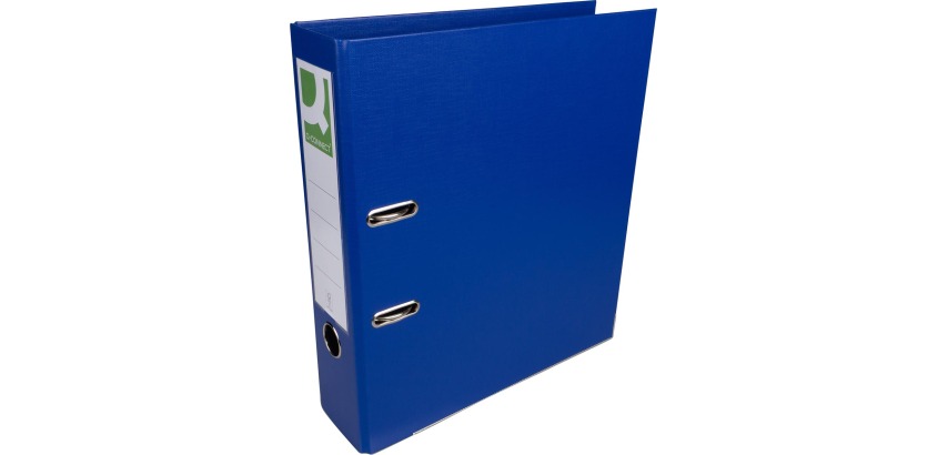 Q-CONNECT binder, for A4 size, completely in PP, 8 cm spine, dark blue