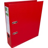 Q-CONNECT binder, for A4 size, fully in PP, 8 cm spine, red