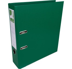 Q-CONNECT ordner, voor ft A4, volledig uit PP, rug van 8 cm, groen