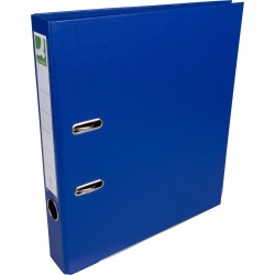 Q-CONNECT ordner, voor ft A4, volledig uit PP, rug van 5 cm, donkerblauw