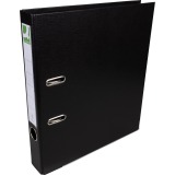 Q-CONNECT Ordner, für A4, komplett aus PP, 5 cm Rücken, schwarz