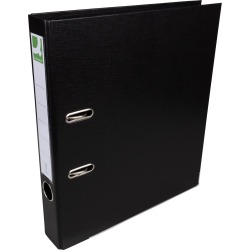 Q-CONNECT classeur, pour ft A4, entièrement en PP, dos de 5 cm, noir