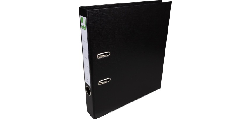Q-CONNECT classeur, pour ft A4, entièrement en PP, dos de 5 cm, noir