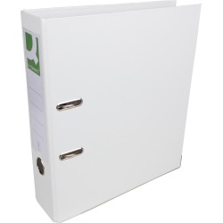 Q-CONNECT classeur, pour ft A4, entièrement en PP, dos de 8 cm, blanc