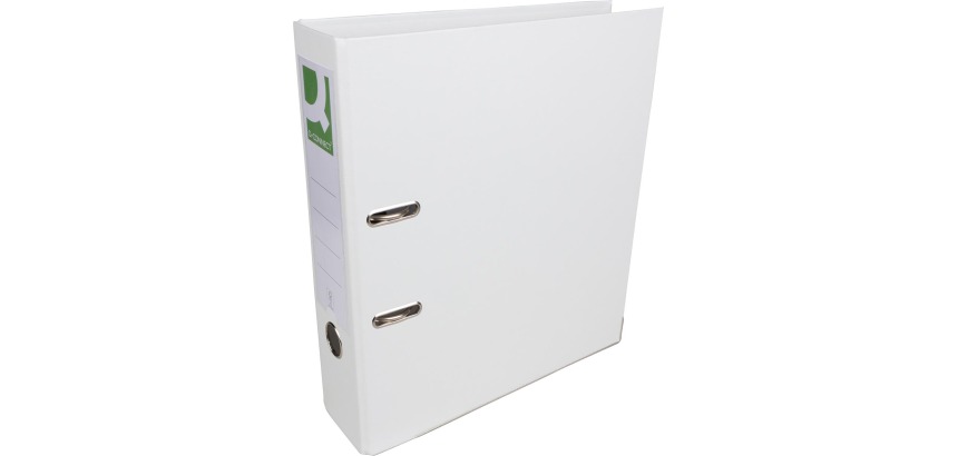 Q-CONNECT binder, for A4 size, fully in PP, spine 8 cm, white