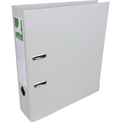 Q-CONNECT ordner, voor ft A4, volledig uit PP, rug van 8 cm, grijs