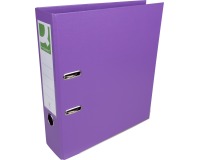 Q-CONNECT binder, for A4 size, fully made of PP, 8 cm spine, purple