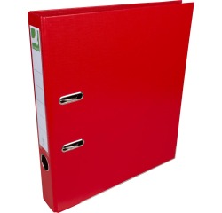 Q-CONNECT classeur, pour ft A4, entièrement en PP, dos de 5 cm, rouge